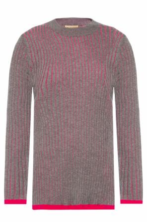 Ruffled ribbed sweater, zdjęcie 1 Ruffled ribbed sweater od Burberry